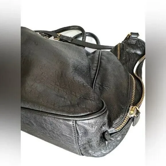 EUC Marc By Marc Jacobs WashedUp Lamb Leather Shoulder Crossbody Bag Long Strap - Picture 6 of 13